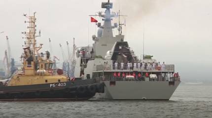 Два фрегата «Гепард-3.9» проекта 11661Э ВМС Вьетнама прибыли во Владивосток