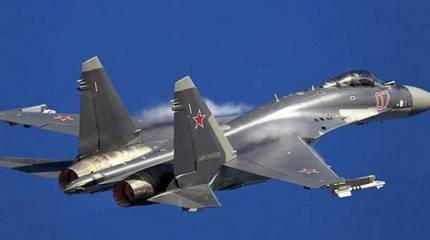 Российский истребитель Су-35 совершил перелёт до Стамбула