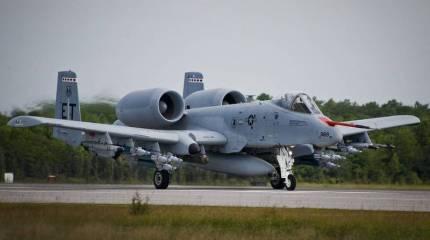 ВВС США перебросили в ОАЭ эскадрилью штурмовиков A-10 Thunderbolt II для помощи Израилю