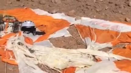 В Сети появилось видео с русскоговорящим лётчиком сбитого самолёта