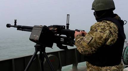 Украина провела очередные военные учения в Азовском море