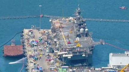 Пожар на УДК «Бон Омм Ричард». Сварщики против ВМС США