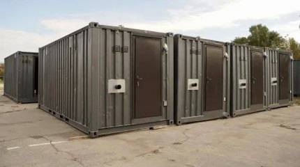 В Полтаве боевиков теробороны будут селить в контейнерах, закупленных в Великобритании по завышенной цене