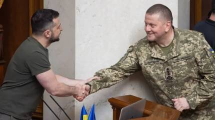 Американская пресса: Зеленский до конца недели уволит Залужного с должности главкома ВСУ