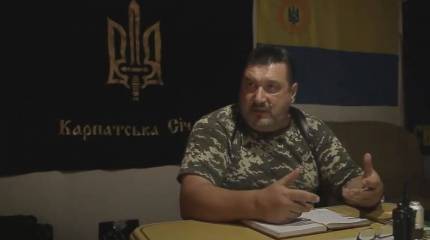 На Изюмском направлении ликвидирован командир добробата «Карпатская Сечь» Олег «Кум» Куцин