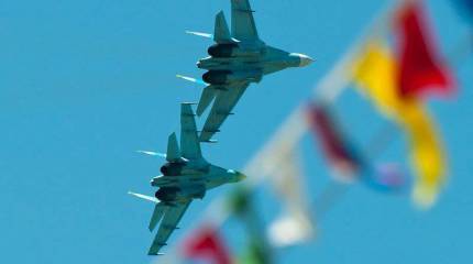 Авиационный праздник в кубанской станице
