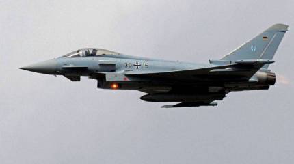 Немецкие истребители Eurofighter приступили к патрулированию воздушного пространства Прибалтики