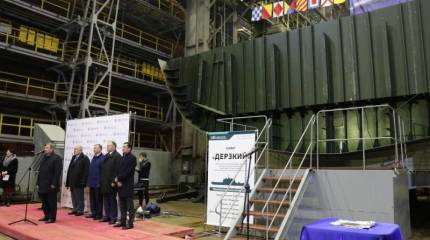 В Петербурге заложен новейший корвет «Дерзкий»