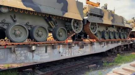 Партия новых БМП-3 передана российским военным