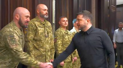 Зеленский поблагодарил спецслужбы и ВСУ за атаку на Московский НПЗ