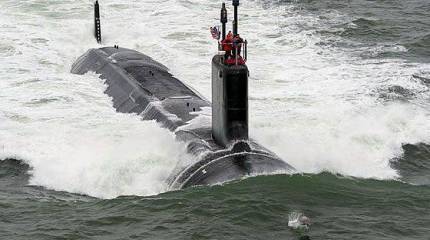 Военно-морские силы США получили очередную многоцелевую АПЛ класса «Вирджиния»