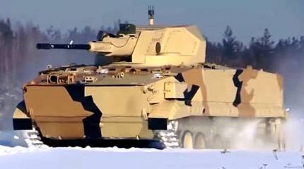 Видео испытаний неизвестного российского боевого модуля