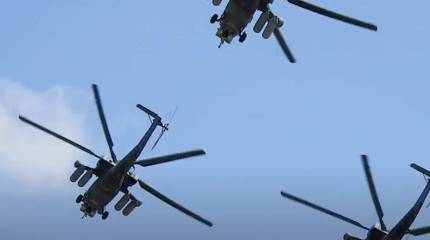 Новые высокоточные ракеты вошли в арсенал российских ударных вертолётов, принимающих участие в СВО на Украине