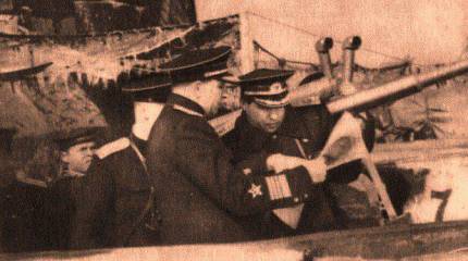 Адмирал В.Ф. Трибуц