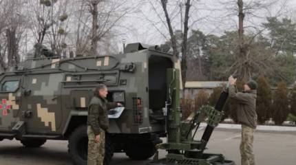 Украинские десантники получили партию мобильных миномётов «Барс-8ММК»