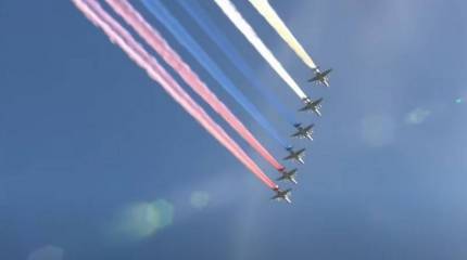 Воздушная часть парада Победы пройдет 9 мая над многими городами России