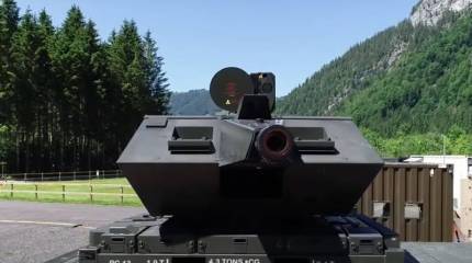 В Швейцарии показали запись борьбы системы Skynex с роем дронов