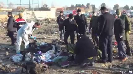 В Киеве назвали основные версии крушения «Боинга» под Тегераном