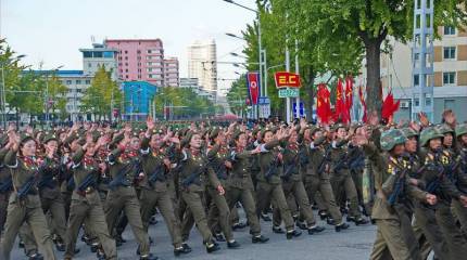 В КНДР за сутки 800 тысяч человек решили вступить в армию для борьбы с США