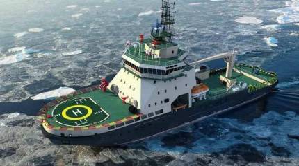 Для нужд ВМФ РФ будут строиться менее габаритные ледоколы проекта 21180М