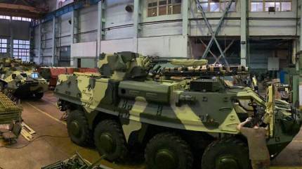 ВСУ продолжают получать бронетранспортёры БТР-4 из некачественной стали
