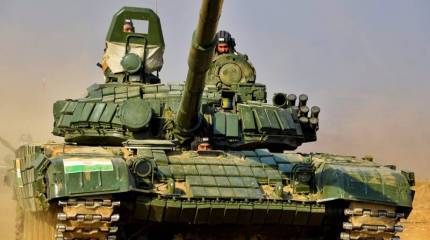 Эффектный фотоотчёт с  российско-индийских учений