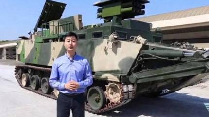 Китай показал новую машину для разминирования