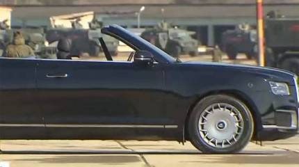 Рассказано об особенностях "парадного" кабриолета "Aurus-Сенат" для Минобороны