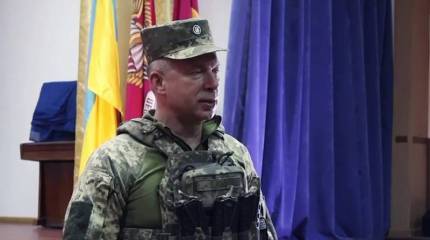 Командующий СВ ВСУ Сырский: Ситуация под Бахмутом тяжёлая, существует угроза прорыва российских войск к Часову Яру