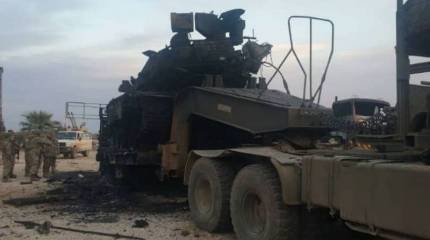 Показана уничтоженная в Идлибе турецкая бронетехника