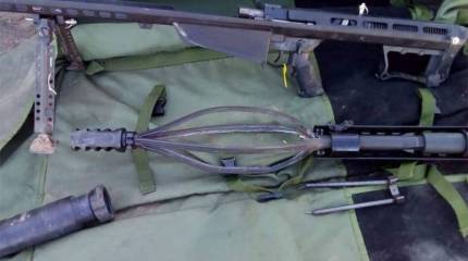 Обсуждается фото с результатом стрельбы пулеметным патроном из Barrett в ВСУ