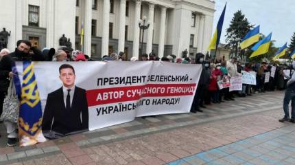 Киев снова обвиняет Москву в якобы попытках расшатать ситуацию на Украине