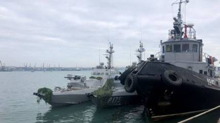 В Киеве снова пообещали отправить корабли в Керченский пролив