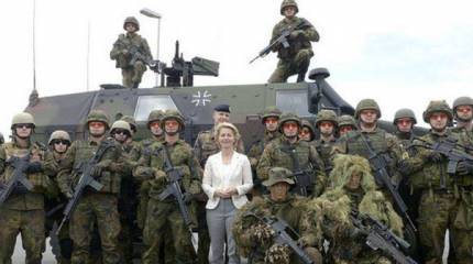 Бундесвер с чёрными палками