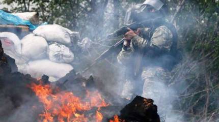 Под Шахтёрском попала в засаду колонна украинских десантников