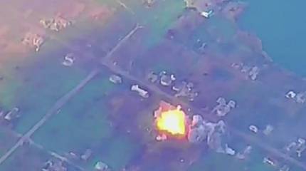 Появились кадры новых ударов ЛМУР и бомбами с УМПК по позициям ВСУ в Новомихайловке