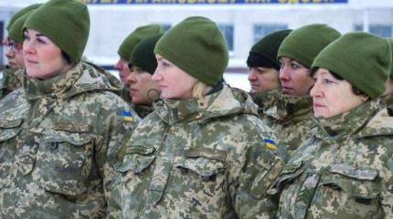 В министерстве обороны Украины озвучили количество женщин, воюющих в рядах ВСУ