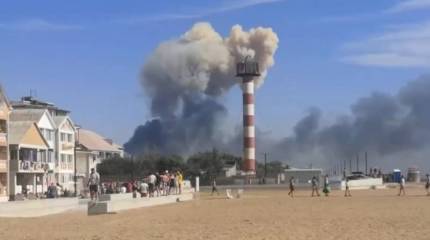 Озвучены некоторые подробности взрывов в Сакском районе Крыма