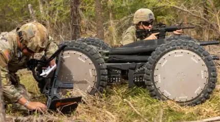 Колесная роботизированная платформа AZAK с уникальной конфигурацией