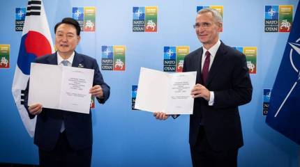 Южная Корея в рамках саммита НАТО приняла новую программу сотрудничества с альянсом