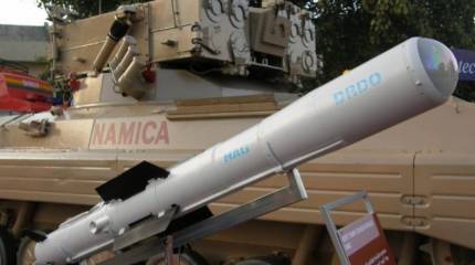 Индия провела испытания противотанковой управляемой ракеты Nag