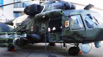 Транспортно-боевой Ми-8АМТШ-ВН приступил к лётным испытаниям