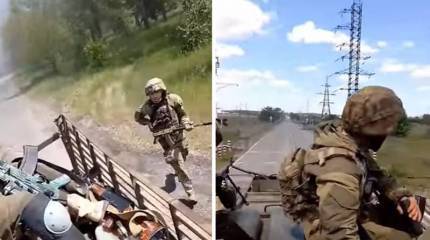 Разрозненные подразделения 79-й десантной бригады ВСУ бежали с позиций в Красном Лимане