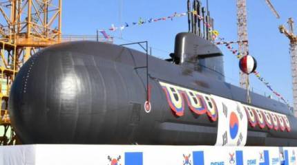 В Южной Корее спустили на воду вторую ДЭПЛ национальной разработки с ВНЭУ