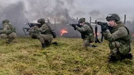 Штурмовые подразделения морской пехоты Балтфлота перевооружились на новый автомат