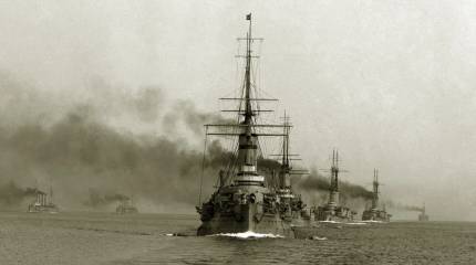 Артиллерийские учения Российского императорского флота - до и после русско-японской войны