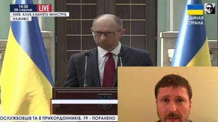 Шарий - Яценюку: "Дотрынделся!"