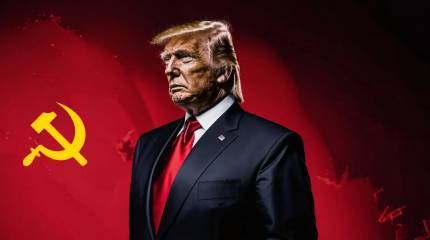 Экс-президент России написал о «серпе и молоте» Трампа и о том, что он достоин награды за доблестный труд в день Первомая