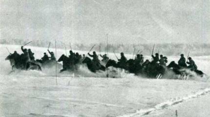 Как наши кавалеристы порубили три румынских полка