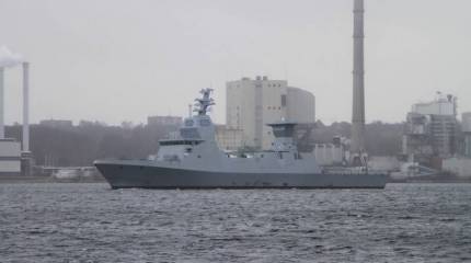 Головной корвет Magen проекта Saar 6 для ВМС Израиля начал ходовые испытания